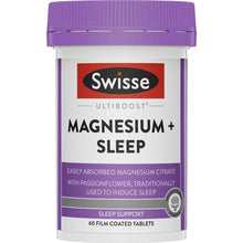 Swisse Ultiboost Magnesium + Sleep Tablets 60 pack