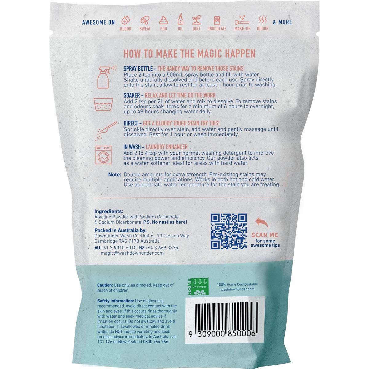 Bloody Awesome Laundry Stain & Odour Remover 500g