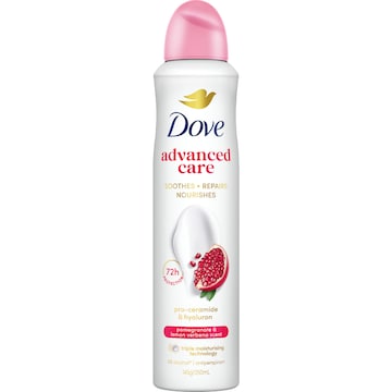Dove Women Advanced 72hr Deodorant Aerosol Pomegranate 250mL