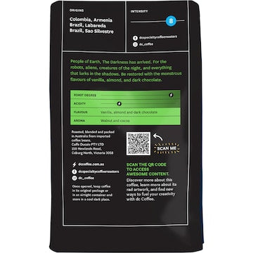 dc Coffee Darkness Ground 250g