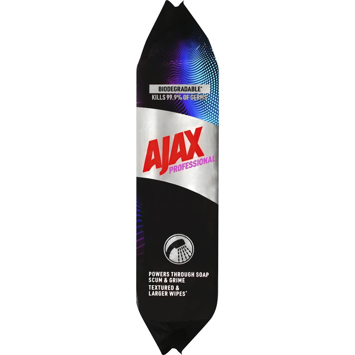 Ajax Professional Bathroom Wipes 90 Pack