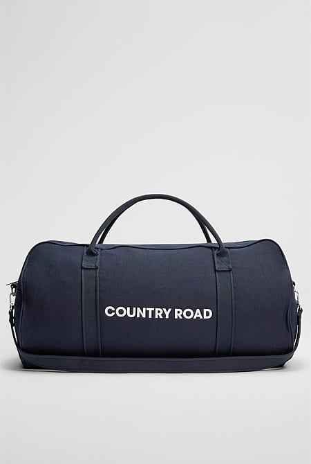 Zip Canvas Logo Tote