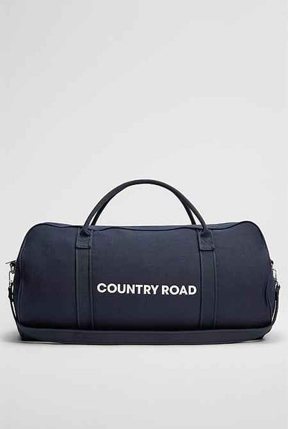 Zip Canvas Logo Tote
