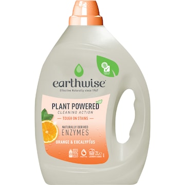 Earthwise Orange & Eucalyptus Laundry Liquid Washing Detergent 2L