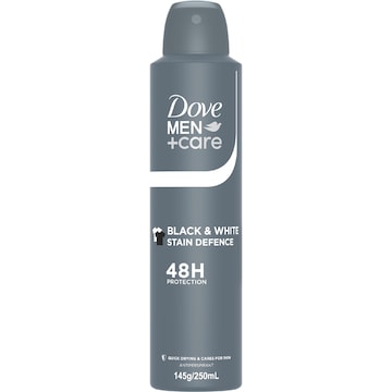Dove Men+Care 48hr Deodorant Aerosol Stain Defence 250mL