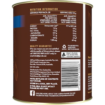 Jarrah Hot Chocolate Powder 322g