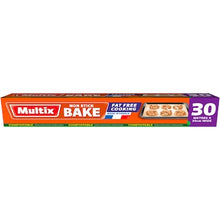 Multix Non Stick Baking Paper Roll 30 Metres x 30cm Wide each