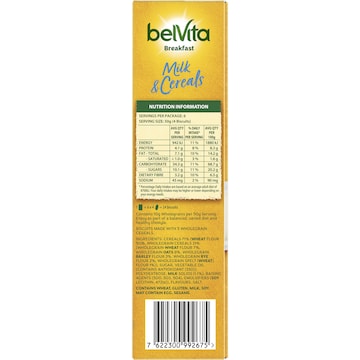 Belvita Milk & Cereals Breakfast Biscuits 300g 6 pack