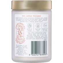 Botanica Origins Sri Lankan Cinnamon Candle 250g