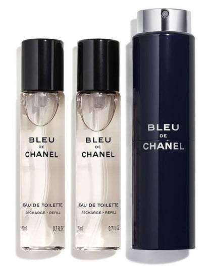 BLEU DE CHANEL Eau de Toilette Twist and Spray Refillable Bottle