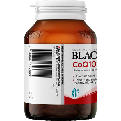 Blackmores CoQ10 150mg Heart & Blood Lipid Health Capsules 90 pack