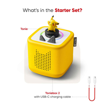 Toniebox 2 Yellow Pokemon Starter Set