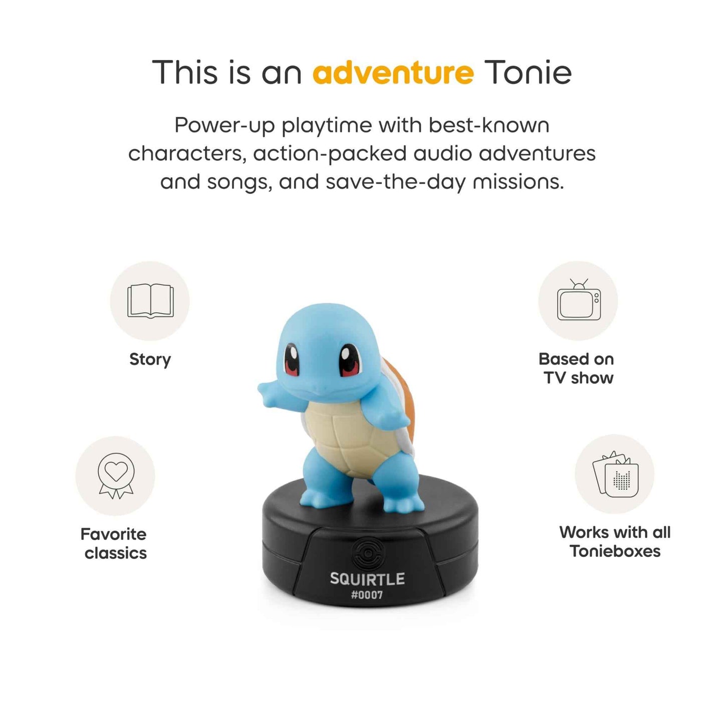Pokemon - Squirtle Tonie Audio Character