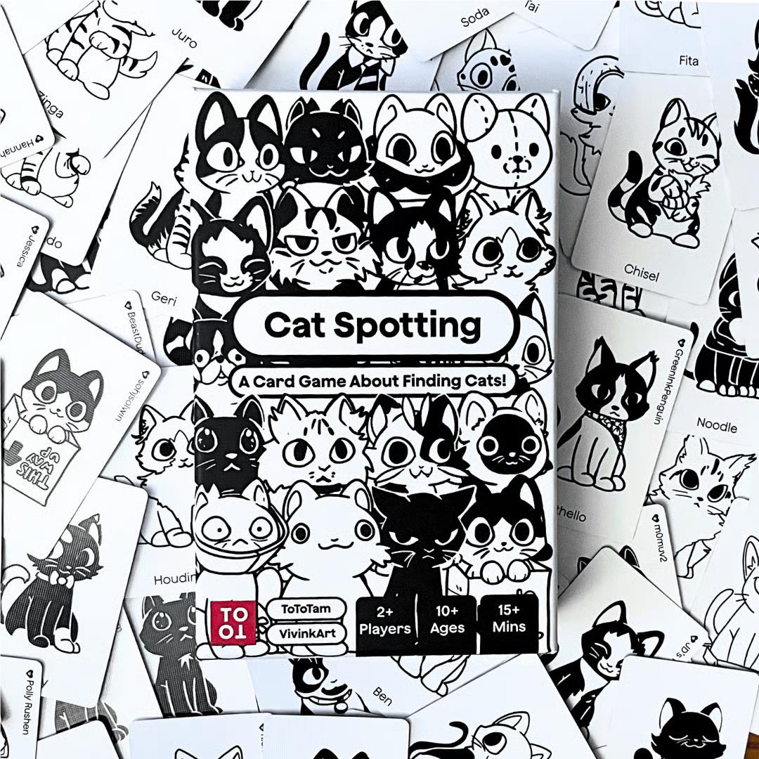 Cat Spotting - Card Game