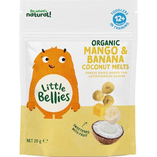Little Bellies Coconut Melts Mango & Banana 20g