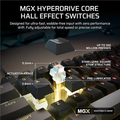 Corsair Clipper PRO MINI 60 Hall Effect Gaming Keyboard (Black)