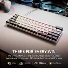 Corsair Clipper PRO MINI 60 Hall Effect Gaming Keyboard (White)