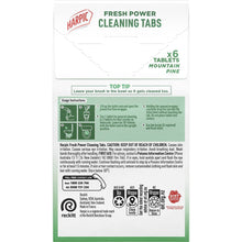 Harpic Fresh Power Toilet Cleaning Tabs Mountain Pine 6 pack