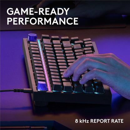 Logitech G G316 X 75 Wired Gaming Keyboard (Black)