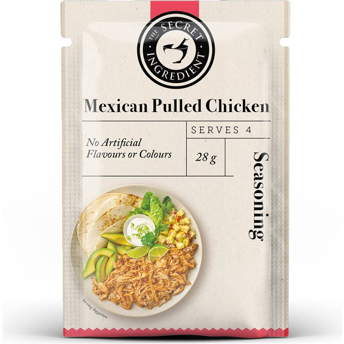 The Secret Ingredient Mexican Pulled Chicken Seasoning 28g