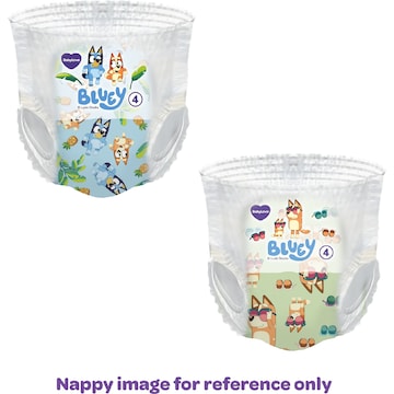 Toddler Pull-Up Nappy Pants, Size 3 (7-11kg), 34 Pack