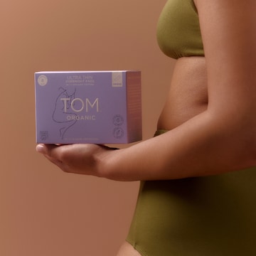 TOM Organic Ultra Thin Overnight Pads 8 pack