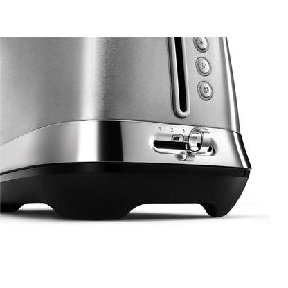 De'Longhi Diadema 2 Slice Long Slot Toaster (Platinum)