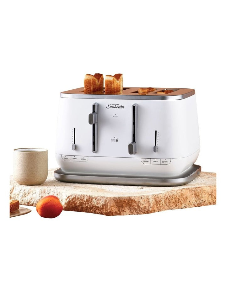 Kyoto City Collection 4 Slice Toaster TAM8004WH