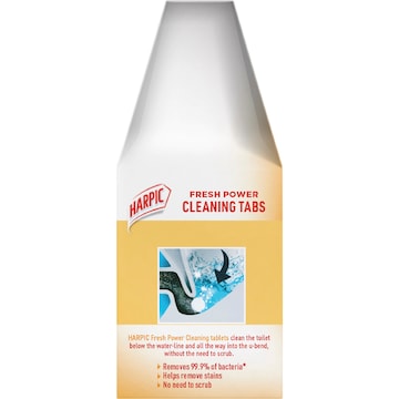 Harpic Fresh Power Toilet Cleaning Tabs 6 pack