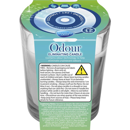 Pan Aroma Odour Eliminating Candle 85g