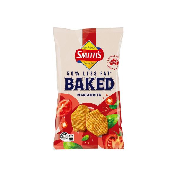 SMITHS BAKED FUSIONS MARGHERITA:.:130 GRAM