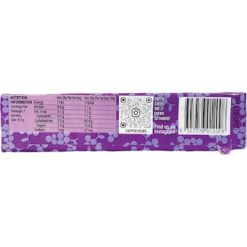 Zappo Grape Lollies 29g