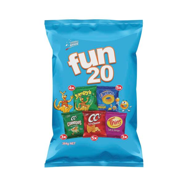 FAMILY FUN MIX MULTIPACK 20PACK 375G