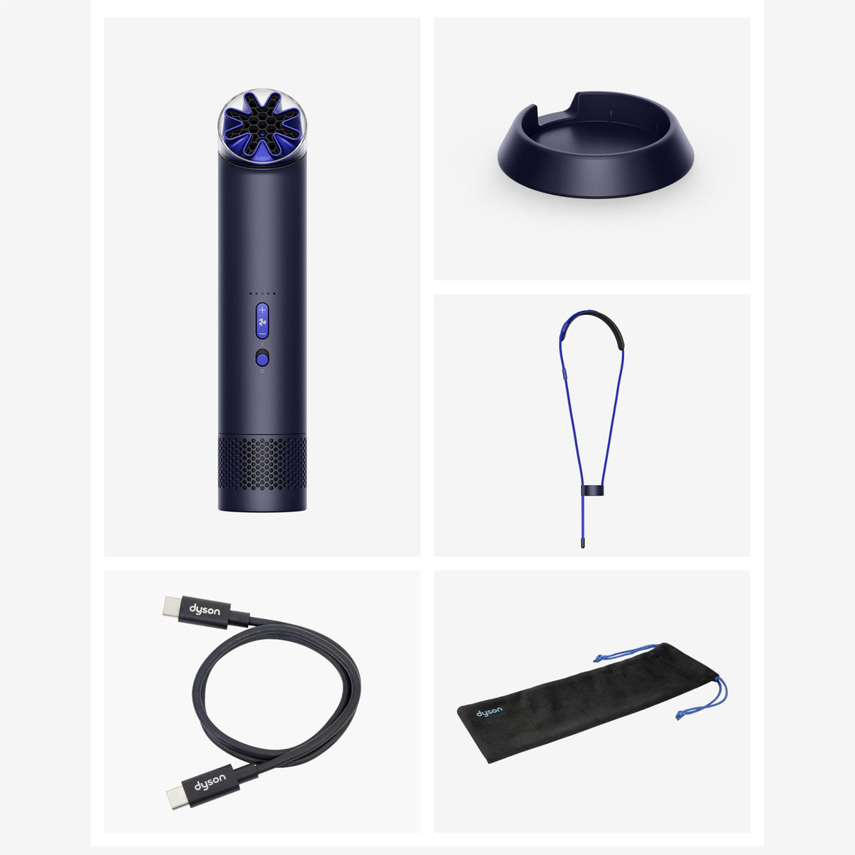 Dyson HushJet™ Mini Cool fan (Ink/Cobalt)