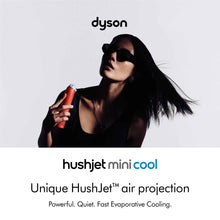 Dyson HushJet™ Mini Cool fan (Carnelian/Sky)
