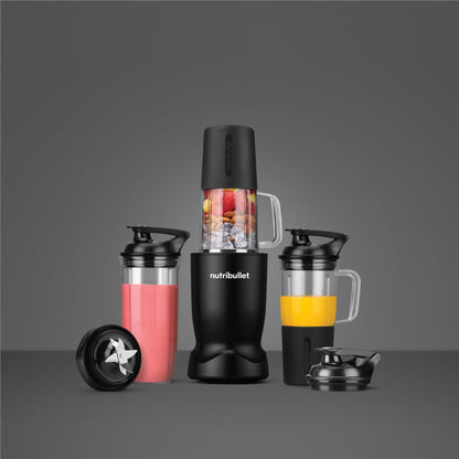 NutriBullet Turbo Personal Blender Ultimate Pack (Carbon Black)