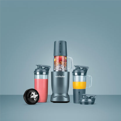NutriBullet Turbo Personal Blender Ultimate Pack (Slate Blue)