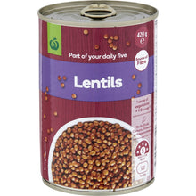 Woolworths Lentils 420g