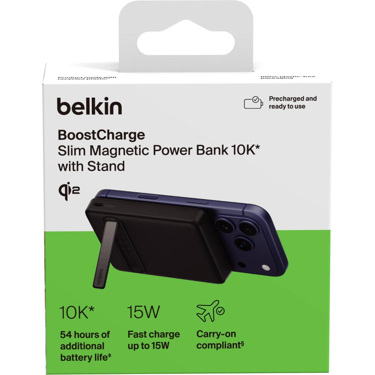 Belkin BoostCharge Slim Magnetic Power Bank 10K