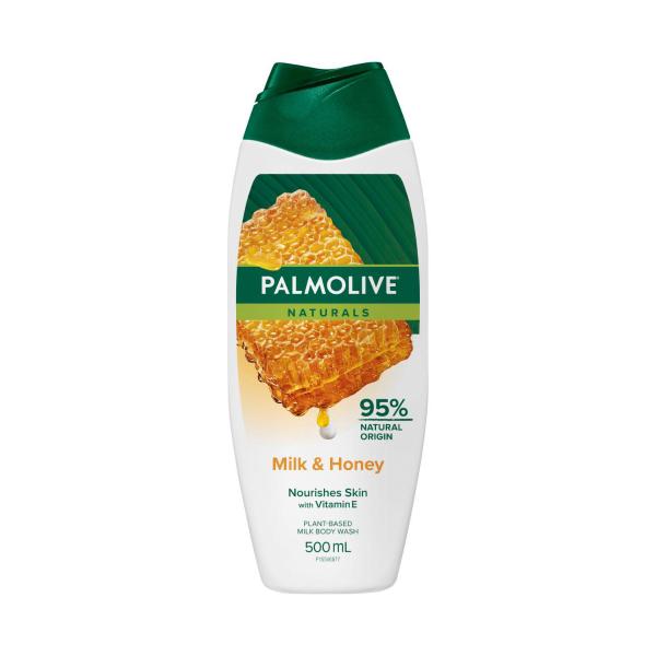 PALMOLIVE NATURALS BODY WASH MILK & HONEY 500ML