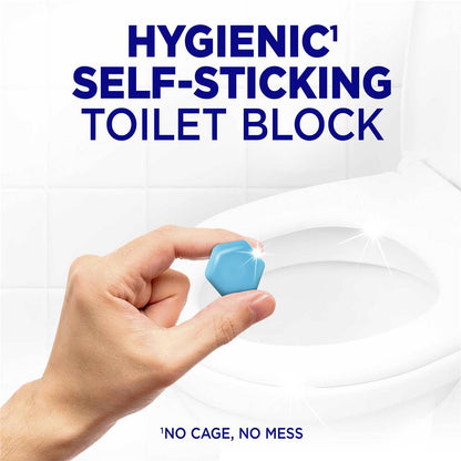 Harpic Hygenic & Fresh Sticker Adhesive Toilet Block Marine 2 pack