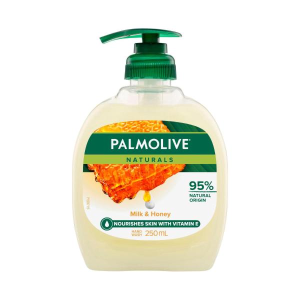 PALMOLIVE NATURALS HAND WASH MILK & HONEY 250ML