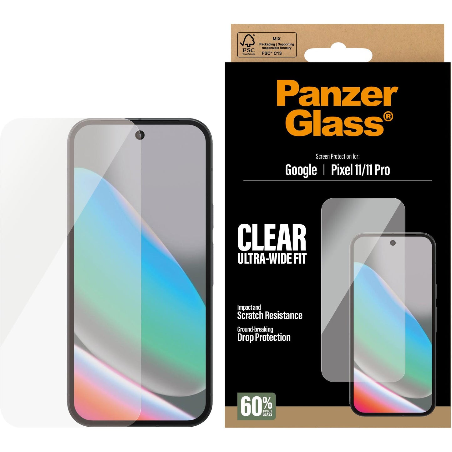 PanzerGlass Ultra-Wide Fit Screen Protector