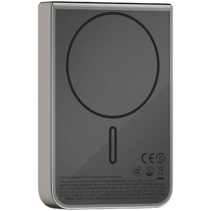 Momax 1-Power S.Pass 2 10kmAh Qi2.2 Magnetic Wireless Power Bank (Titanium)