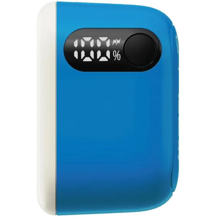 Momax 5000mAh Built-in Foldable USB-C Battery Pack (Blue)