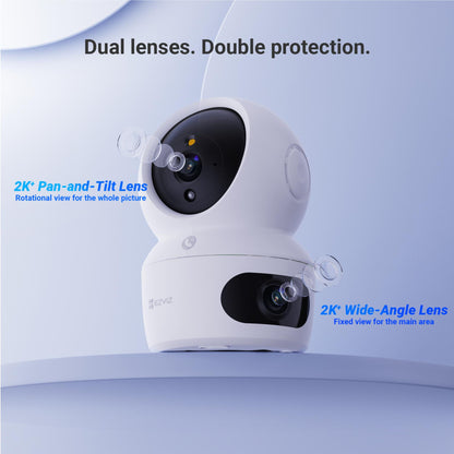 EzViz H7C Dual Lens 2K Indoor Security Camera