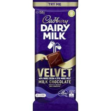 Cadbury Dairy Milk Velvet Chocolate Block 150g