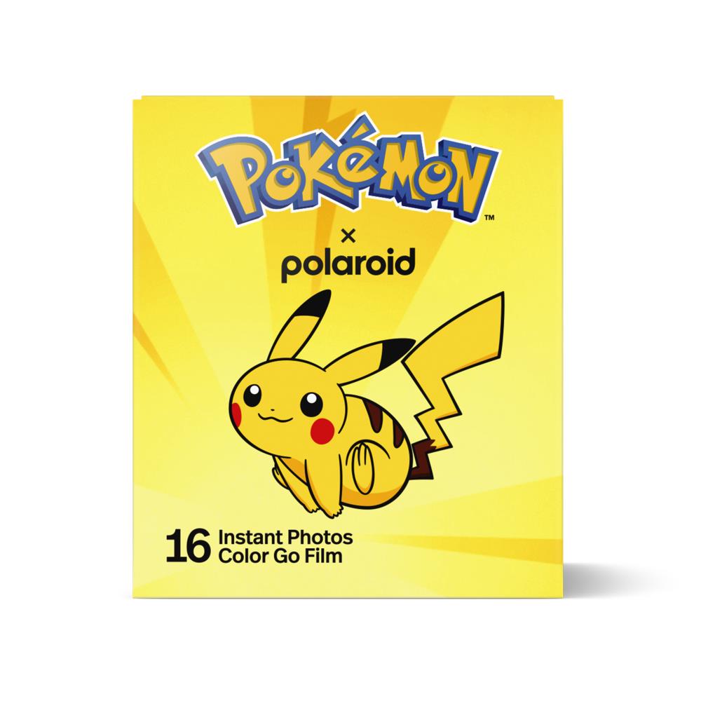 Polaroid Go Pokémon Colour Film Pikachu Frame (16 Pack)