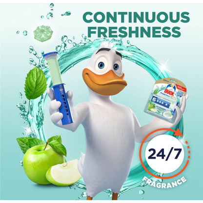 Duck Fresh Discs Plus Toilet Cleaner Apple Mint 36mL