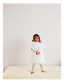 Wool Rich Pillow (2-6 Year) in White